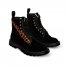 Boots Black Manchester Gold