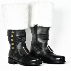 Handmade Santa Claus Bootnubuck Leather Bootssanta