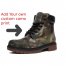 Custom Camo Army Walking Boots Message for Your Preferred Camo