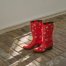 Leaf Boots Red