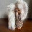 Traditional Sami Deer Skin Christmas Decoration Handmade