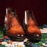 Pure Handmade Leather Chukka Boots for Men's Gifts for