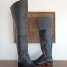 Extra Tall Musketeer Cavalier Knight Pirate Men Leather Boots