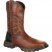 Men's 11in Steel Toe Vented Western Work Boot Tobacco