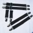 SALE / 3 Pair Set / Men's Deluxe Motorcycle Pant Clip