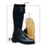 Black Leather Long Knee Boots Horseback Riding Boots Custom